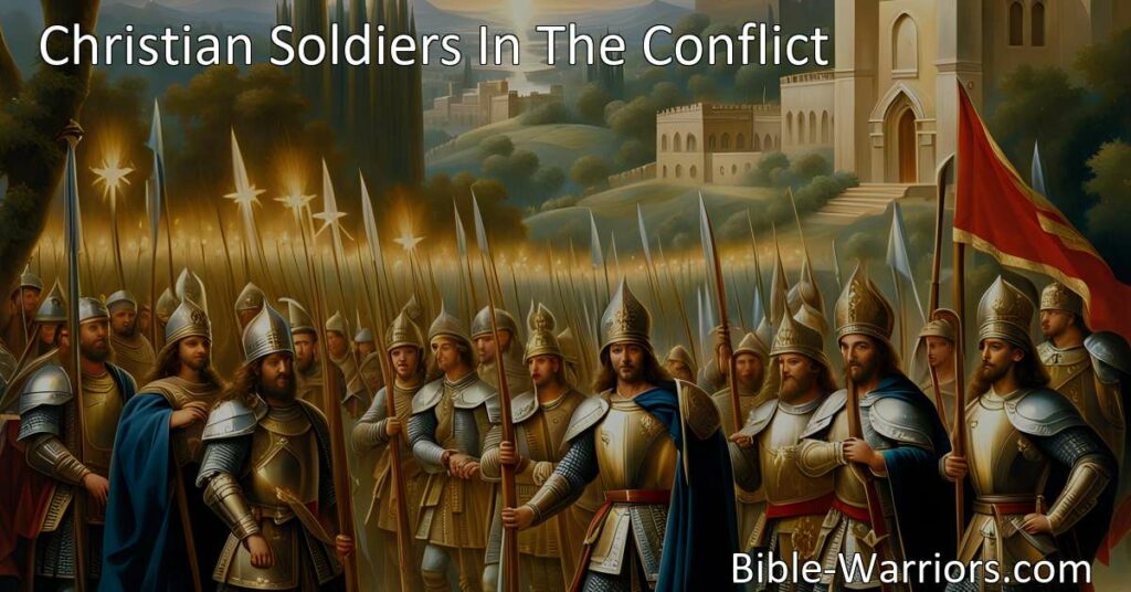 Join the journey of Christian soldiers in the spiritual conflict