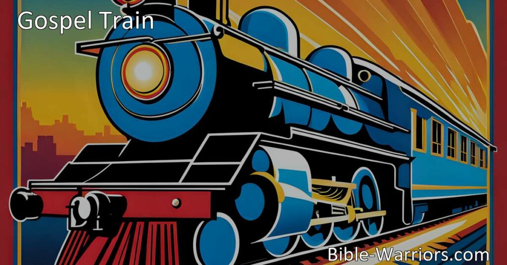 Experience the power of the Gospel Train! Join the hallelujah line and embark on a journey of faith