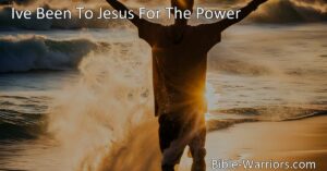 Find Strength in Faith: Discovering the Power of Jesus. Overcome challenges and find liberation from sin through a personal relationship with Jesus. Embrace faith