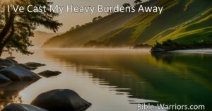 Cast Your Burdens Away: Find Healing in Canaan's Shore. Experience the joy of living where healing waters flow