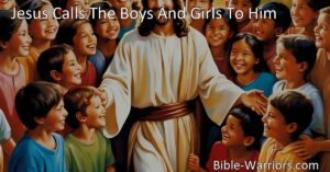 Jesus lovingly calls upon boys and girls to come to Him for guidance and protection. Explore the timeless message behind this hymn and the importance of children responding to His call. Find joy