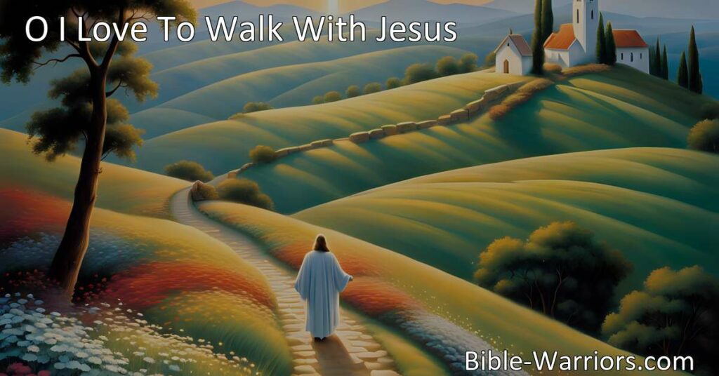 Discover the joy and peace of walking with Jesus. Experience His love