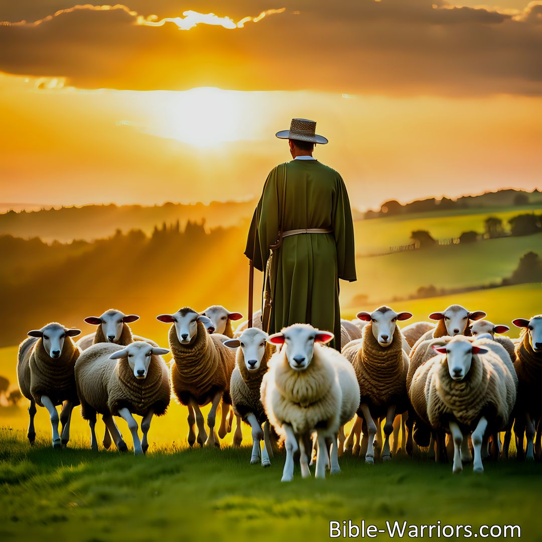 Freely Shareable Hymn Inspired Image Seek The Gentle Shepherd Enter By The Door>