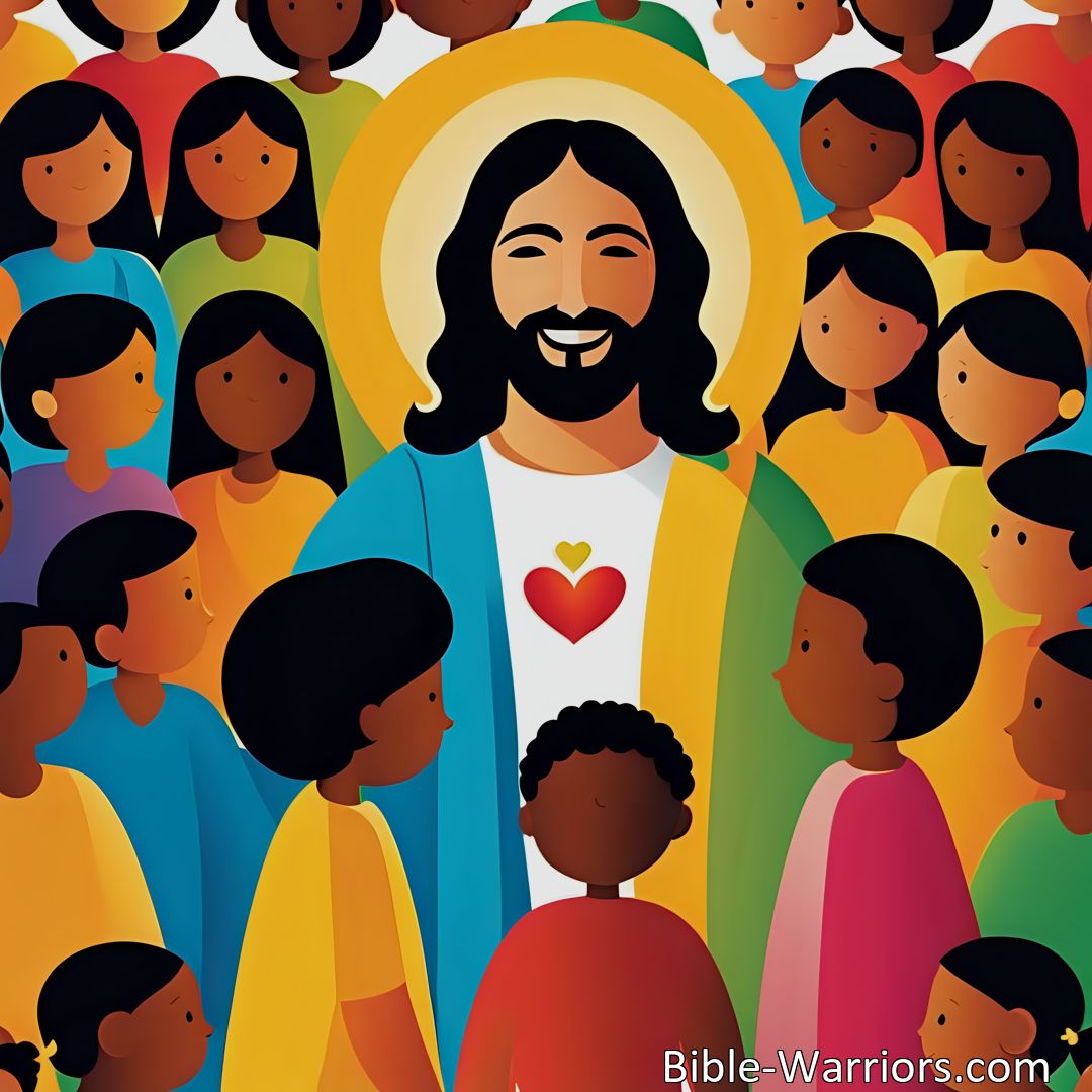 Freely Shareable Hymn Inspired Image We Are Jesus Little Ones