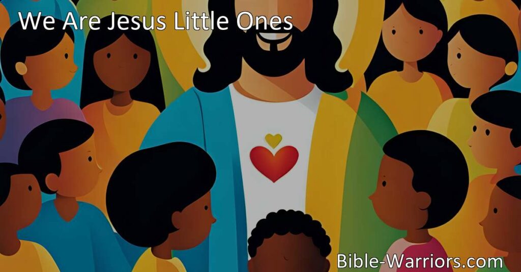 Discover the unconditional love Jesus has for children. Explore the significance