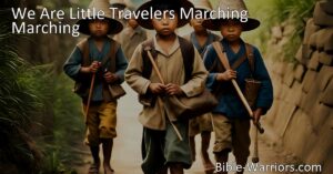 Join us on the journey of faith and purpose as little travelers. Marching