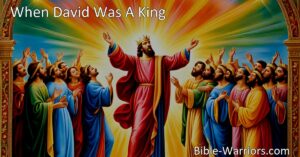 When David Was A King: Discover the joy and power of music as expressed by King David. This hymn explores the freedom and healing that comes from singing