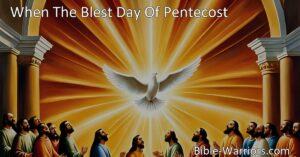 Celebrate the Gift of the Holy Spirit on the Blest Day of Pentecost. Explore the meaning and ongoing work of the Holy Ghost in our lives.