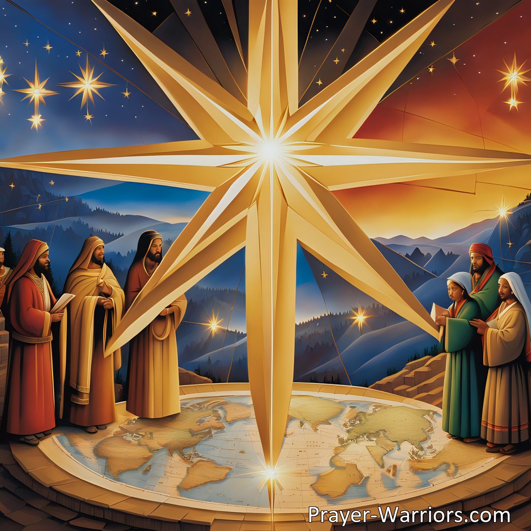 Freely Shareable Hymn Inspired Image Experience the Impact of Salvation - From Our Beloved Nation to the World. Witness the power of prayers and offerings as we extend blessings to nations like China, Karen, and Burma. Join us in spreading the light of Bethlehem's star and the joy of salvation.