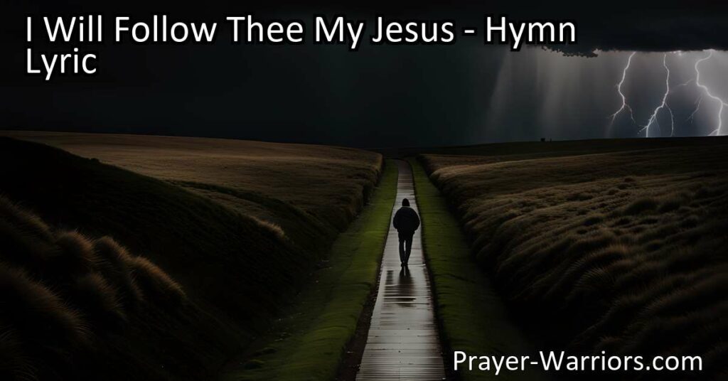 Embrace the joy and dedication of following Jesus with unwavering devotion. Find comfort in His guidance through storms and sacrifices. Count all things but lost for true fulfillment.