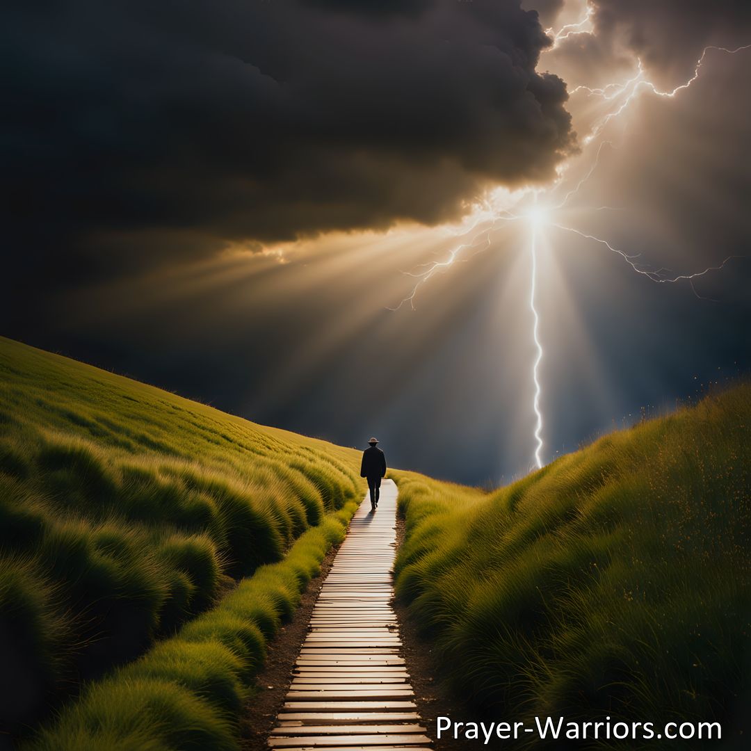 Freely Shareable Hymn Inspired Image Find guidance, love, and strength in a faithful journey as you walk with Jesus. Discover the comfort of knowing you're not alone in life's challenges. Follow Him day by day and experience His unwavering care.