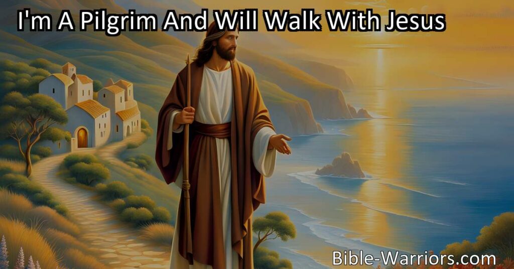 Join me on a journey of faith as I walk with Jesus