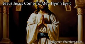 Experience the deep longing and desire for a personal relationship with Jesus. Find solace and peace in the hymn "Jesus