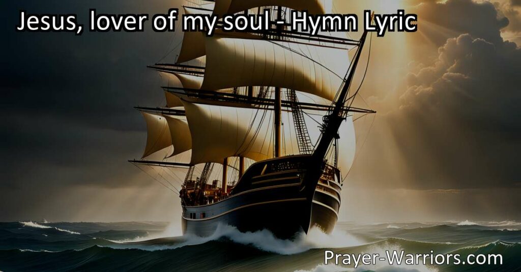 Find solace and security in the hymn "Jesus