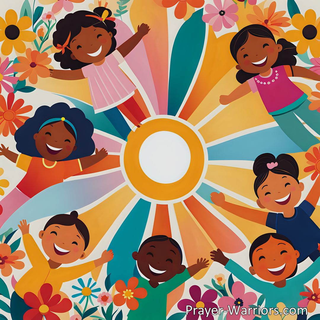 Freely Shareable Hymn Inspired Image Discover the profound love of Jesus for all children, regardless of their ethnicity. Embrace inclusivity and acceptance. Learn to love one another as Jesus loved us. Create a world where every child feels safe, loved, and accepted for who they are.