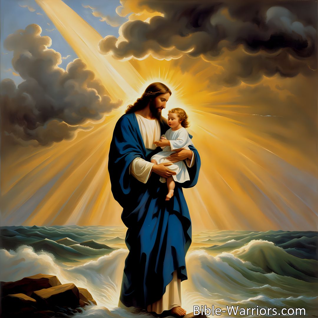 Freely Shareable Hymn Inspired Image Lord Jesus Thou Dost Keep Thy Child
