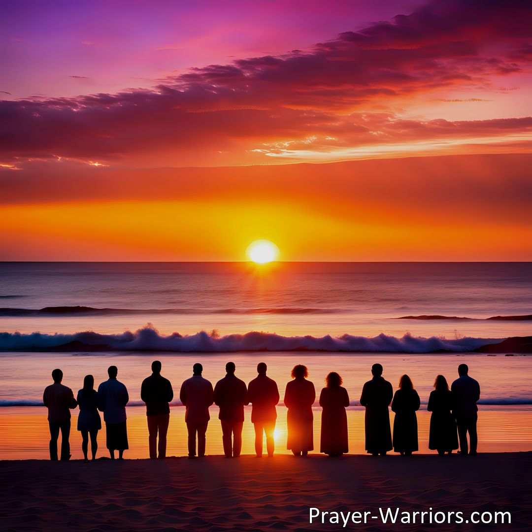 Freely Shareable Hymn Inspired Image Experience the power and protection of Lord Jesus and His presence in your life. Join His witnesses as they spread His Word and bring new hearts to Him each day. Find peace and fulfillment in His blessings.