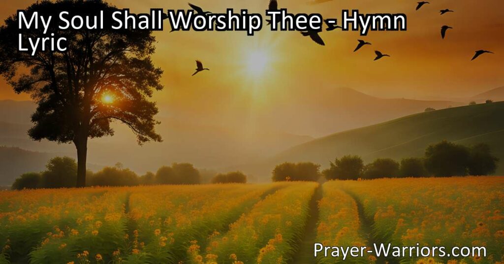 Embrace the heartfelt hymn