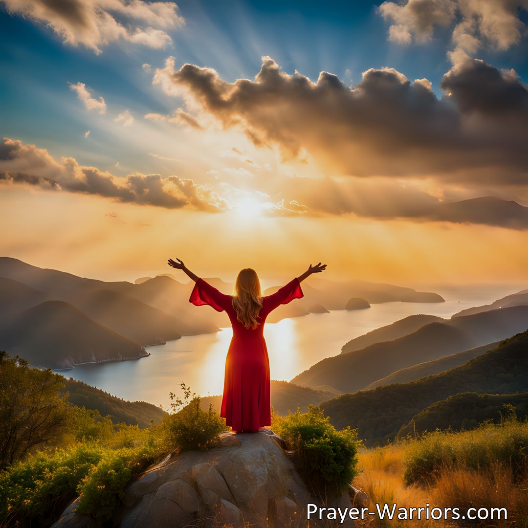 Freely Shareable Hymn Inspired Image Maximize your joy and trust in God with My Soul To Magnify The Lord. Discover the profound beauty of worship and the immense blessings of placing your trust in Him.