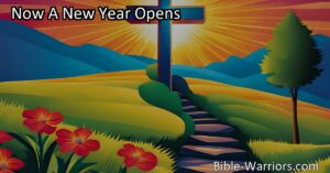 Embrace fresh beginnings and lessons from the holy Saviour as a new year opens. Reflect on the meaning behind this hymn and find guidance for a rewarding journey ahead.