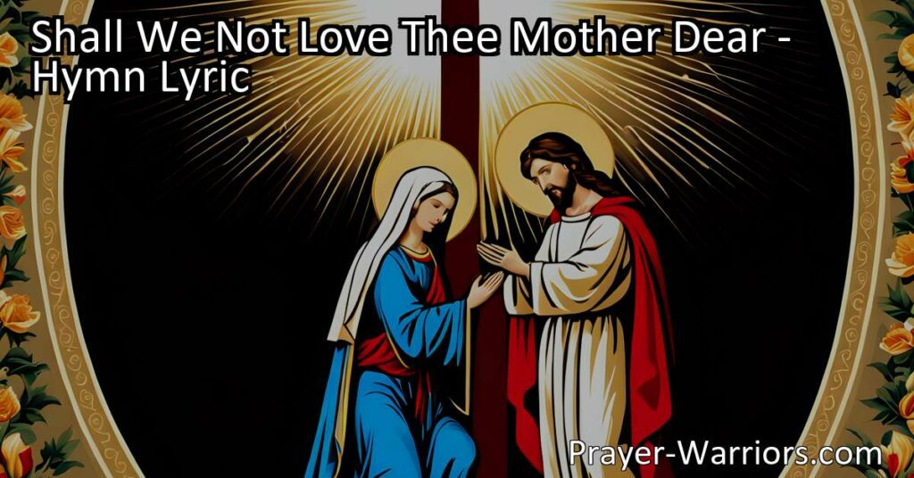 "Discover the profound love and devotion of Mary