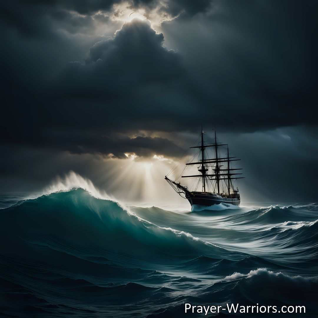 Freely Shareable Hymn Inspired Image Rescue souls drifting afar from shore and bring hope. Dive into this powerful hymn and embrace the power to make a difference. Start here.