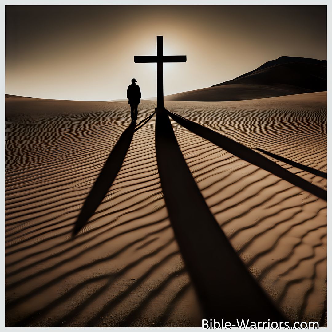 Freely Shareable Hymn Inspired Image Find shelter and rest in the incredible love and sacrifice of Jesus Christ with Beneath The Cross Of Jesus. Experience solace, protection, and redemption in the shadow of the cross.