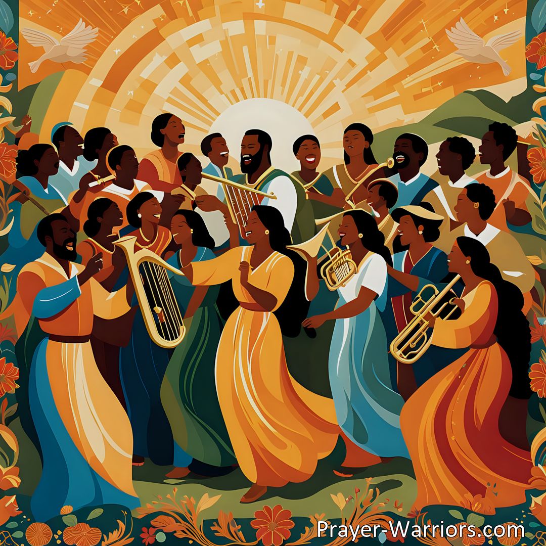 Freely Shareable Hymn Inspired Image Come Let Us Sing Unto The Lord: New Songs - Discover the power of music in worship, the importance of new songs, and the unity it brings to believers. Join in the transformative journey of praise and adoration.