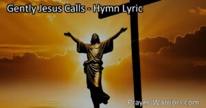 Discover the loving invitation of Jesus in the hymn "Gently Jesus Calls." Experience his mercy