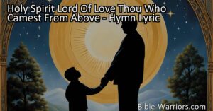 Experience the love and guidance of the Holy Spirit. Discover the blessings bestowed by the Lord of love. Find strength to conquer sin and remain faithful until the end. Open your heart to the sevenfold gifts of power.