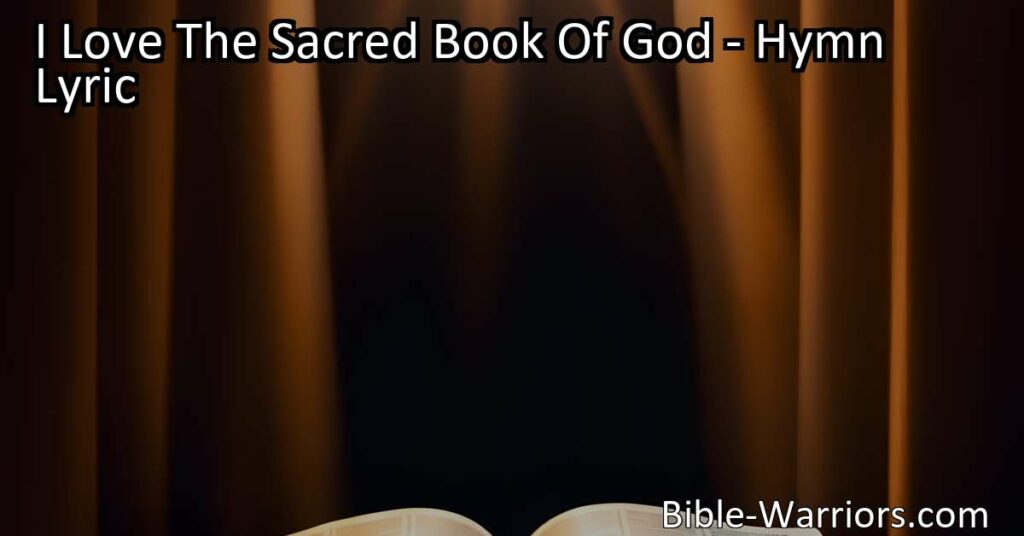 Discover the joy and guidance found in the sacred Book of God. Experience the timeless treasure that offers solace