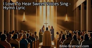 Experience the joy of Christmas as sweet voices fill the air