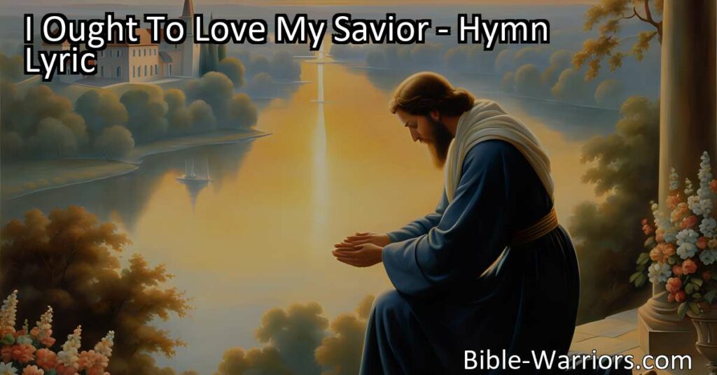 Discover the unending love of our Savior