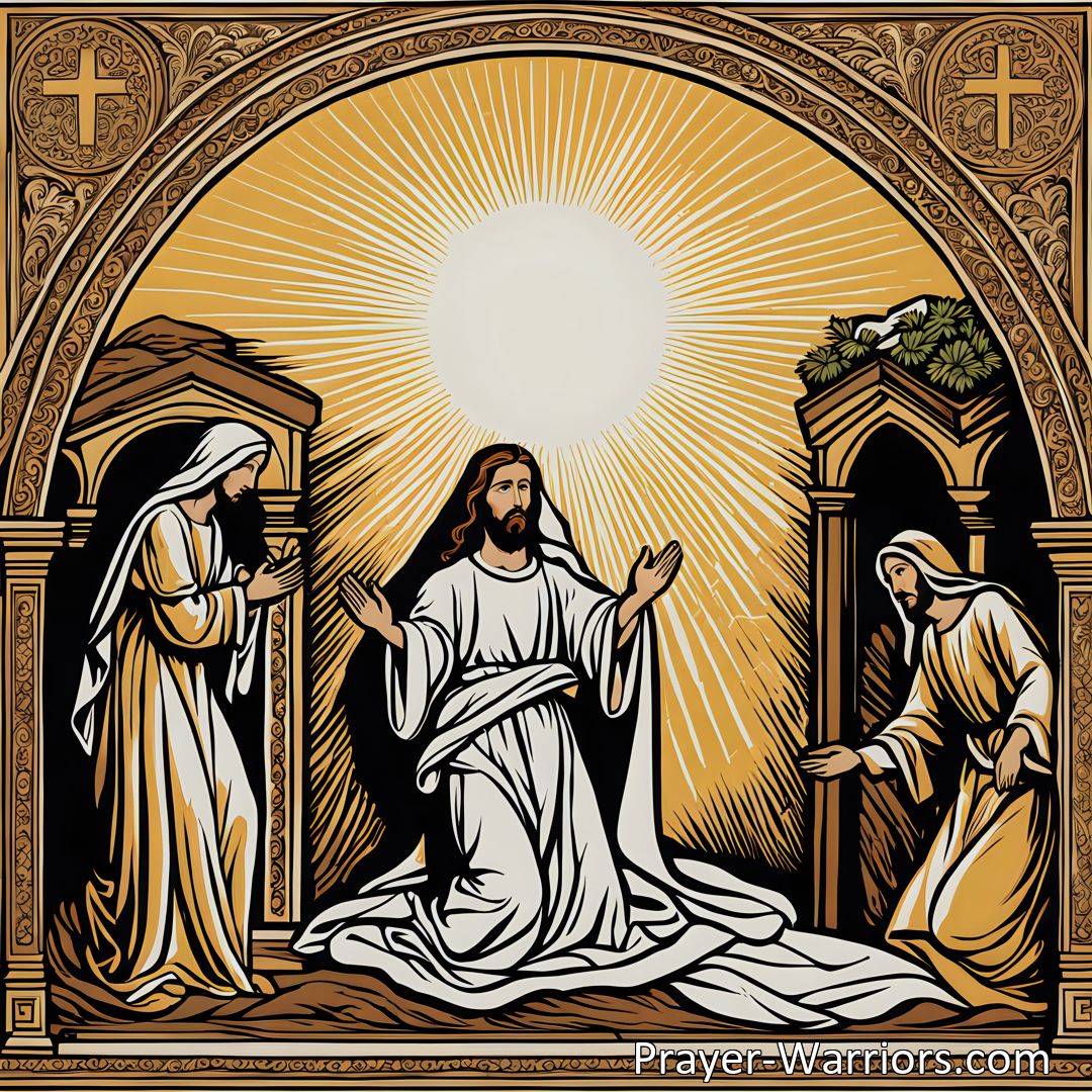 Freely Shareable Hymn Inspired Image Celebrate Easter with joy and praise! Discover the significance of Jesus Christ's resurrection and its impact on our faith. Rejoice in His victory over sin and death. Alleluya, Alleluya.