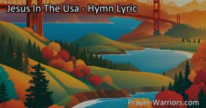 Discover the enduring presence of Jesus in the USA despite the troubles and trials faced by the country. As long as love survives