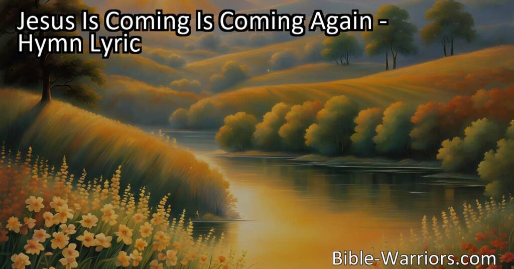 Discover the hope and joy of Jesus Is Coming