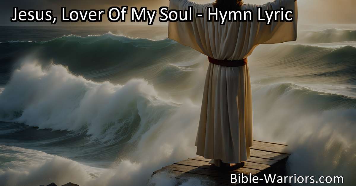 jesus lover of my soul sda hymn