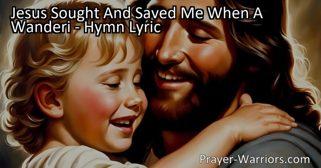 Discover the power of redemption and joy in the hymn