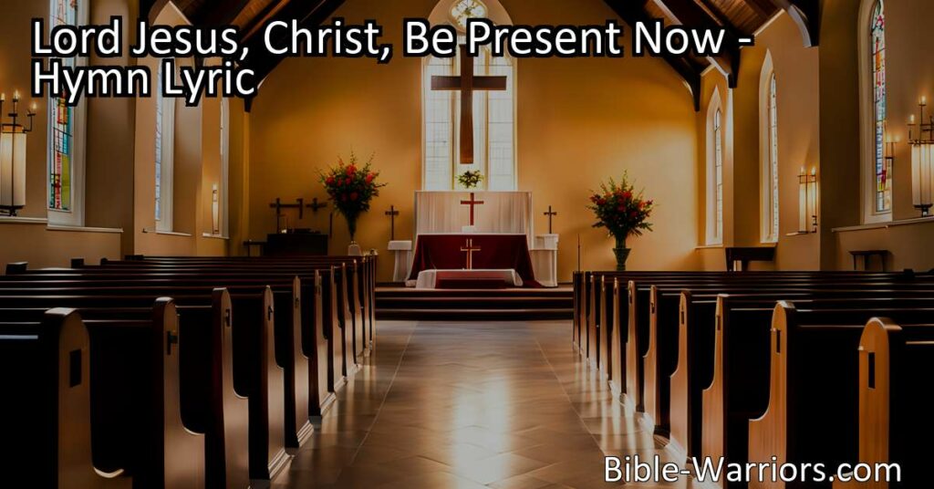 Embrace true devotion and find solace in the presence of Lord Jesus