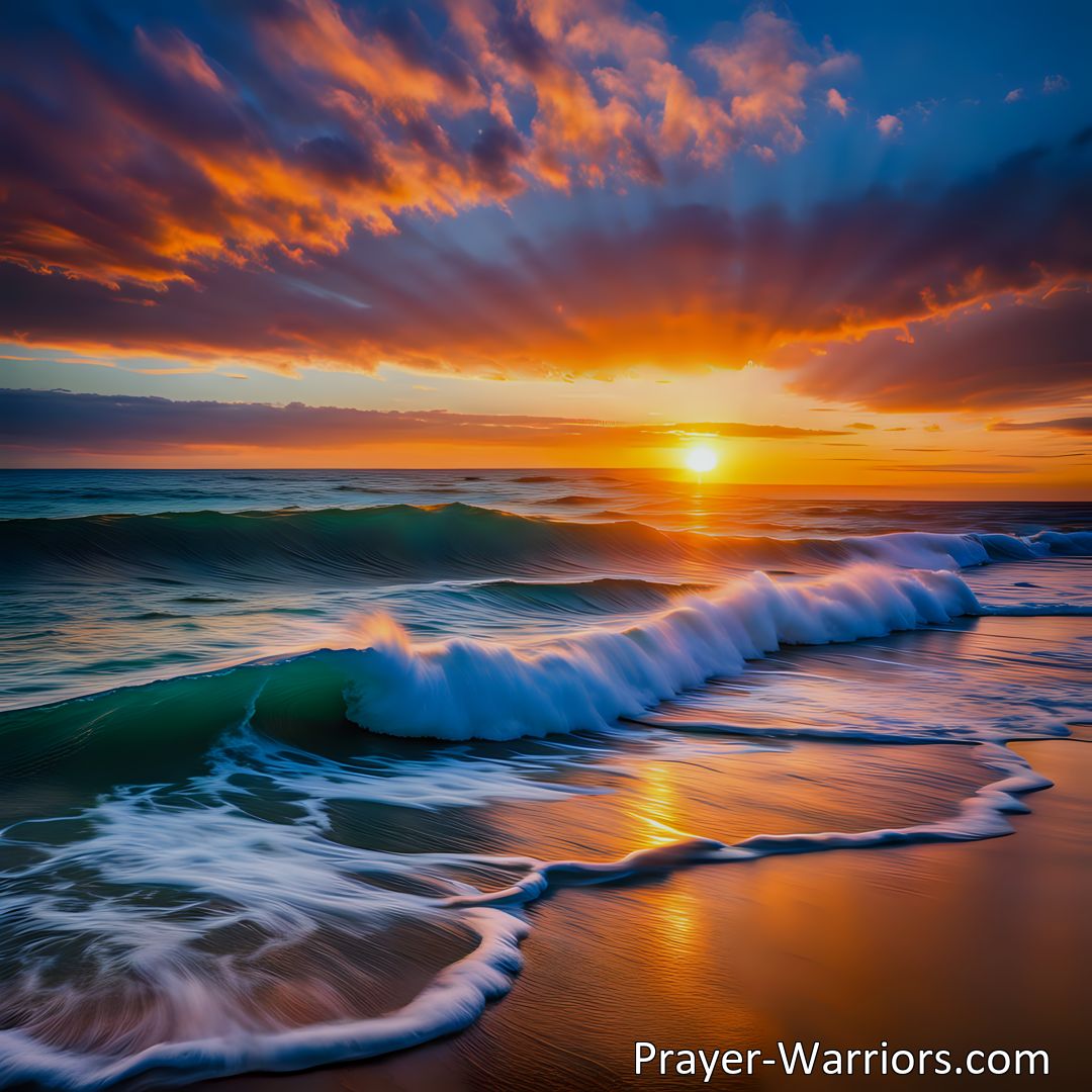 Freely Shareable Hymn Inspired Image Discover the comforting hymn On God Alone My Soul Relies. Trust in God's power to redeem, protect, and deliver. Find strength and solace in His presence.