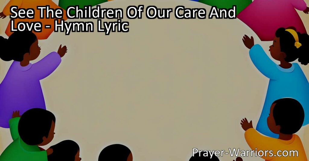 Nurturing young hearts in Sunday school - Witness the joy and innocence of children as they gather to sing praises to the Lord above. Discover the love and grace of our Savior in this haven of knowledge and faith. Embrace the privilege of guiding these precious souls on their spiritual journey.