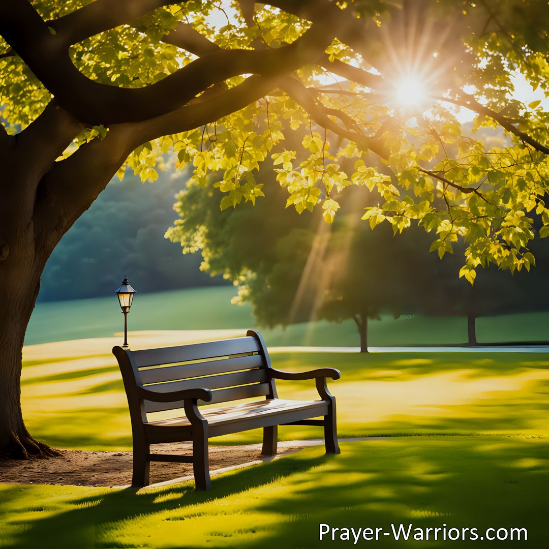 Freely Shareable Hymn Inspired Image Find solace and support in Jesus. Discover a special place to retreat to when life gets tough. Embrace the invitation to be alone with Jesus and find comfort, strength, and love.