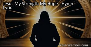 Looking for strength and hope in difficult times? Find confidence and renewal in Jesus