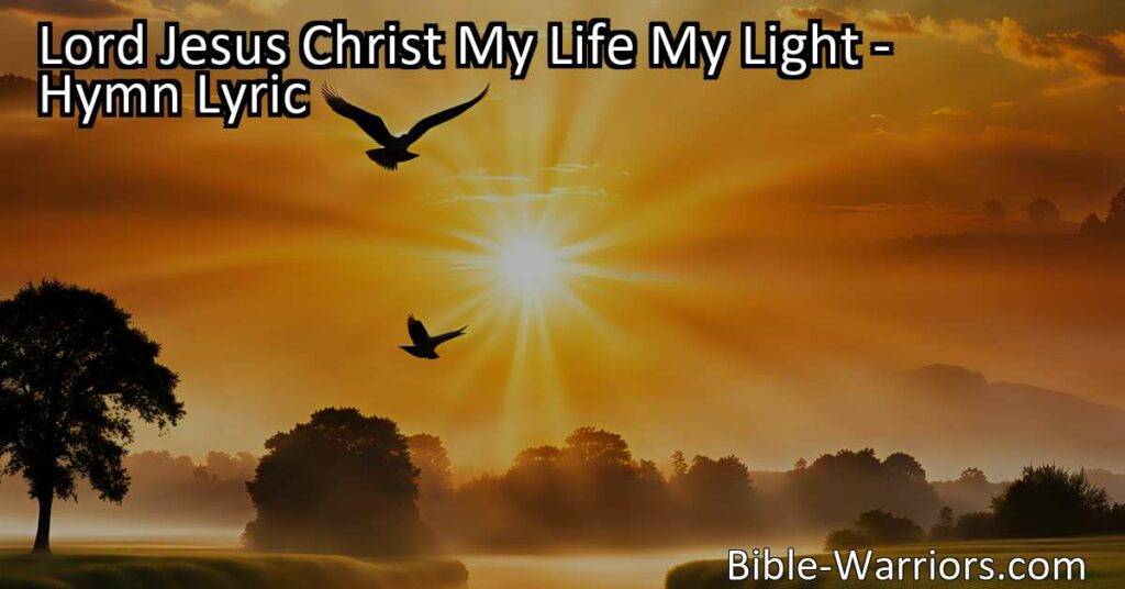 Discover the guiding light and solace of Lord Jesus Christ. Find strength