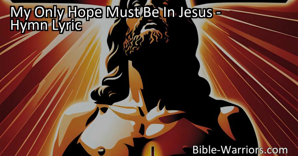 Seeking hope? Discover the exclusive salvation offered by Jesus. No other name or power can save your soul. Find true hope and solace in Him.