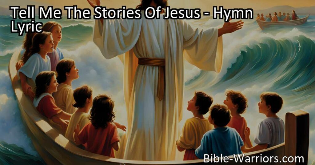 Discover the wonders of Jesus through stories: His love