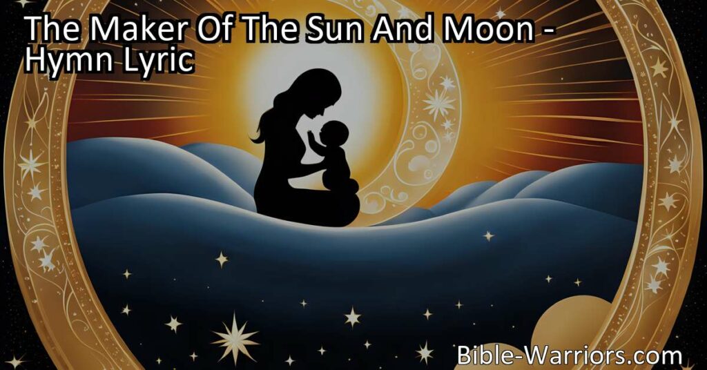 Discover the extraordinary power and beauty of The Maker of the Sun and Moon. Witness the birth of Jesus Christ