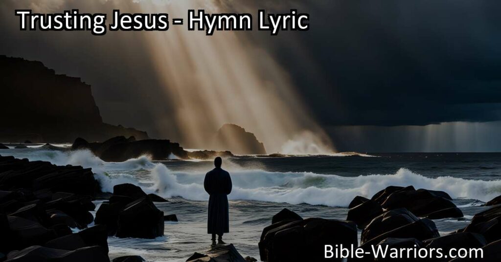 Maximize peace and find strength in trusting Jesus. Lean on faith during life's storms and embrace His unwavering love. Trust Jesus for eternal peace.