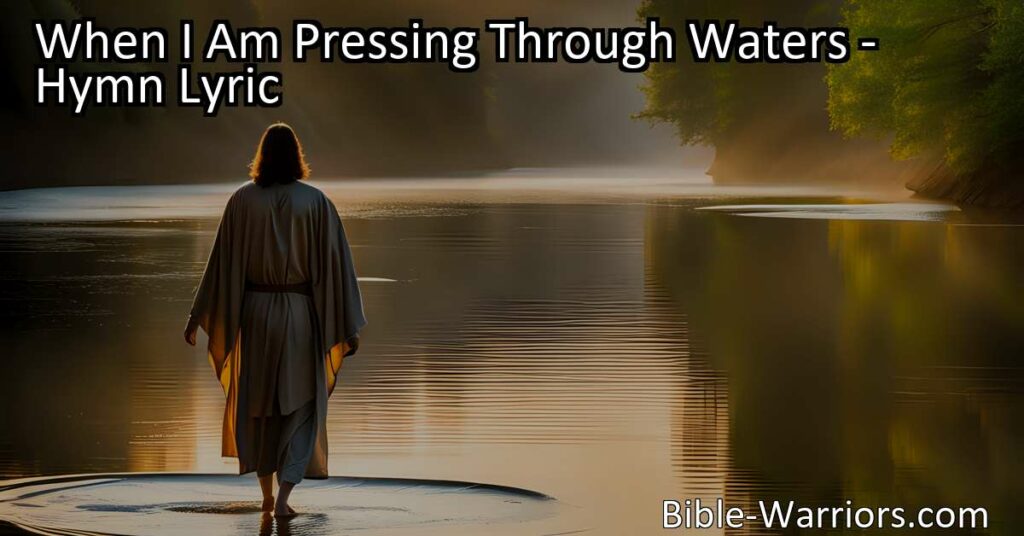 Find comfort and strength in God's promises as you navigate through life's trials and challenges. Our Savior never forsakes us