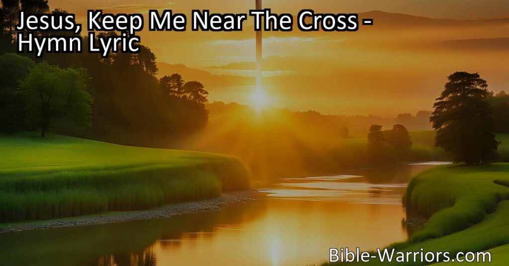 Find Hope and Healing Near the Cross with Jesus. Discover the power of His love and mercy. Walk each day with the shadows of the cross guiding you. Trust in His promises for a glorious eternity.